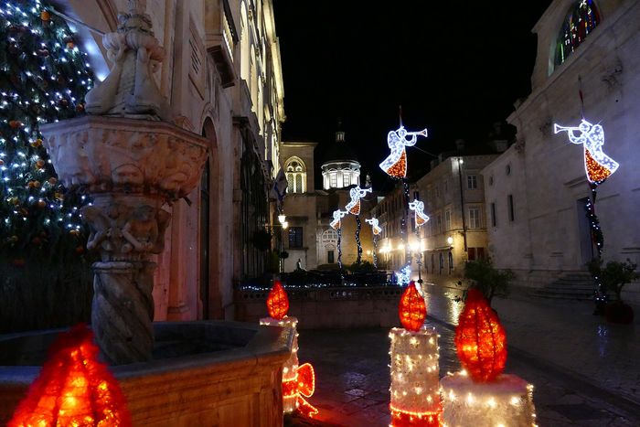 New Year's Eve in Dubrovnik: the Stradun concert