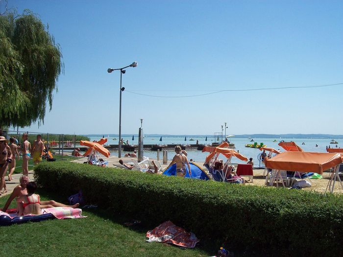 Beaches in Lake Balaton