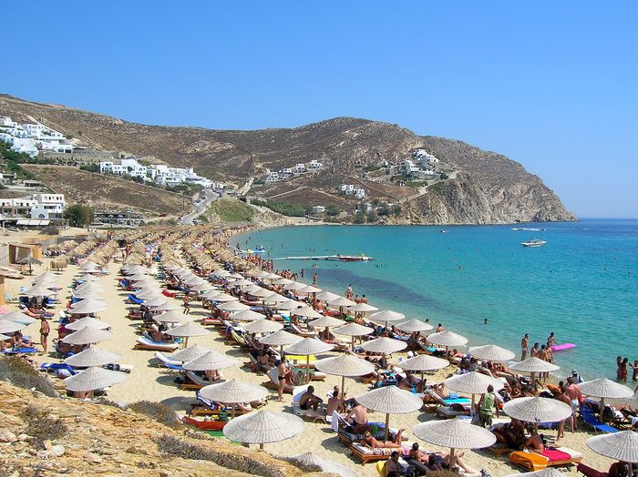 Plaže na Mikonosu