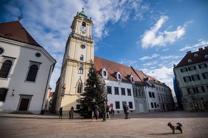 New Year's Eve in Bratislava: one square and a plan B