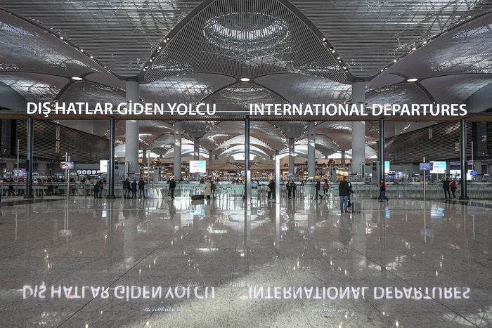From the airport to Istanbul