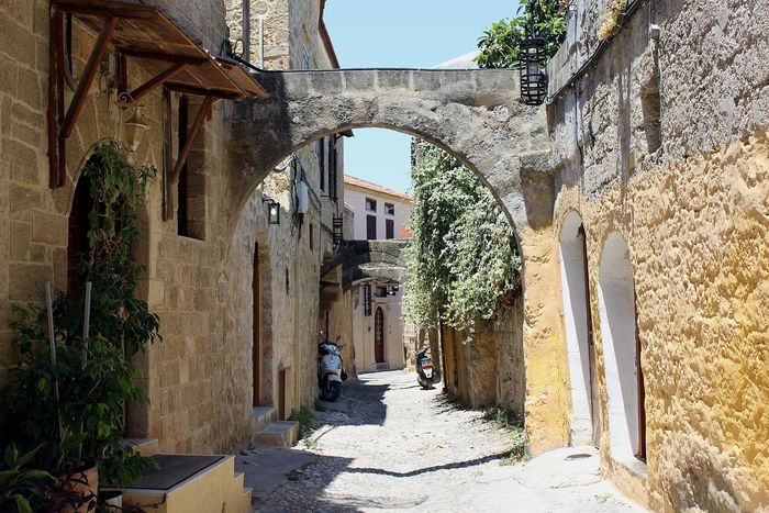 Grad Rodos van Palate i Ulice vitezova