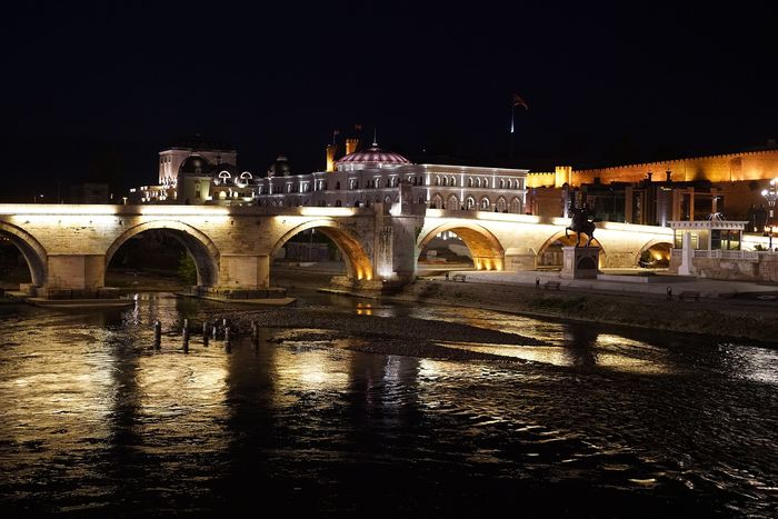 New Year's Eve in Skopje: a square concert, no fireworks last time