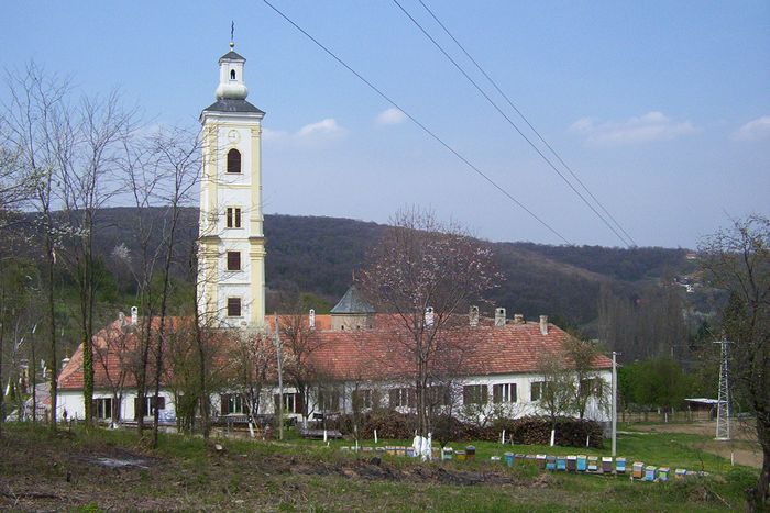 Velika Remeta — building began in the 15th century, with a Baroque bell tower added in 1735.